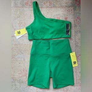 Target all in motion green biker set